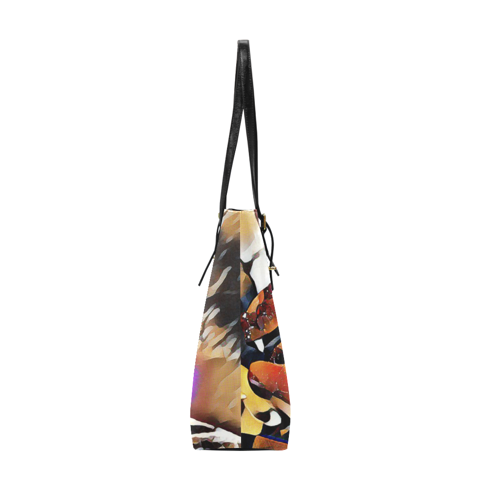 FineArt Colorful Tulip Euramerican Tote Bag/Small (Model 1655)