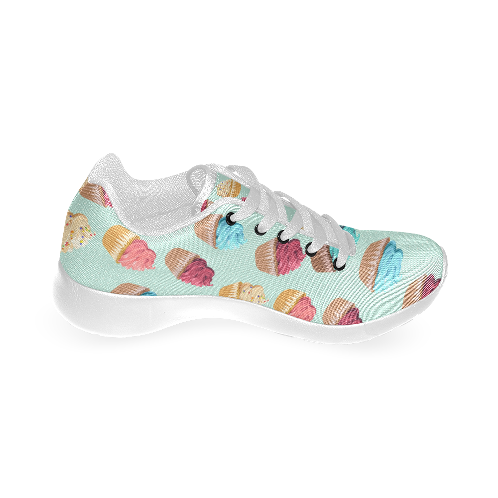 Cup Cakes Party Women’s Running Shoes (Model 020)
