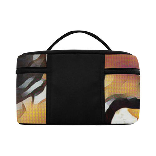 FineArt Colorful Tulip Cosmetic Bag/Large (Model 1658)