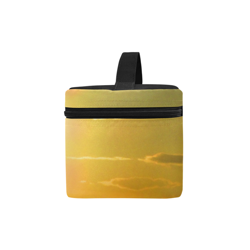 Golden sunset Cosmetic Bag/Large (Model 1658)