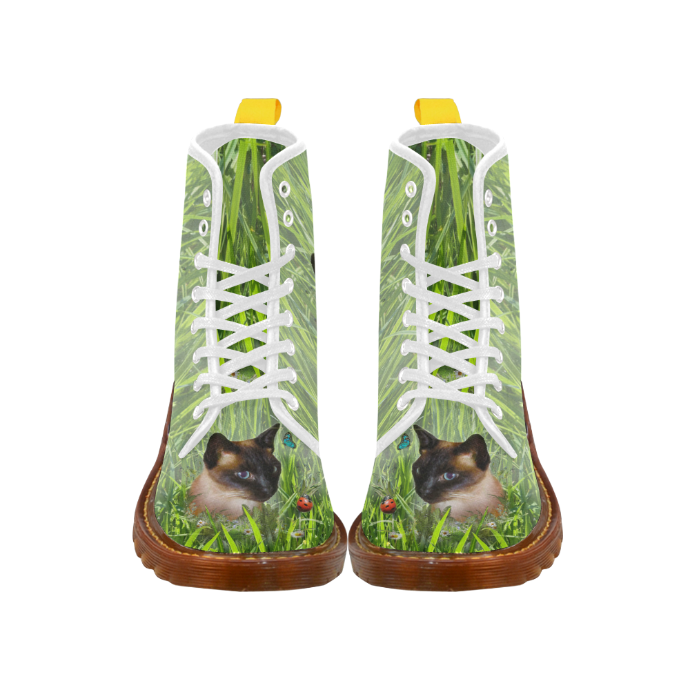 Sophie amongs tall grass L Martin Boots For Women Model 1203H