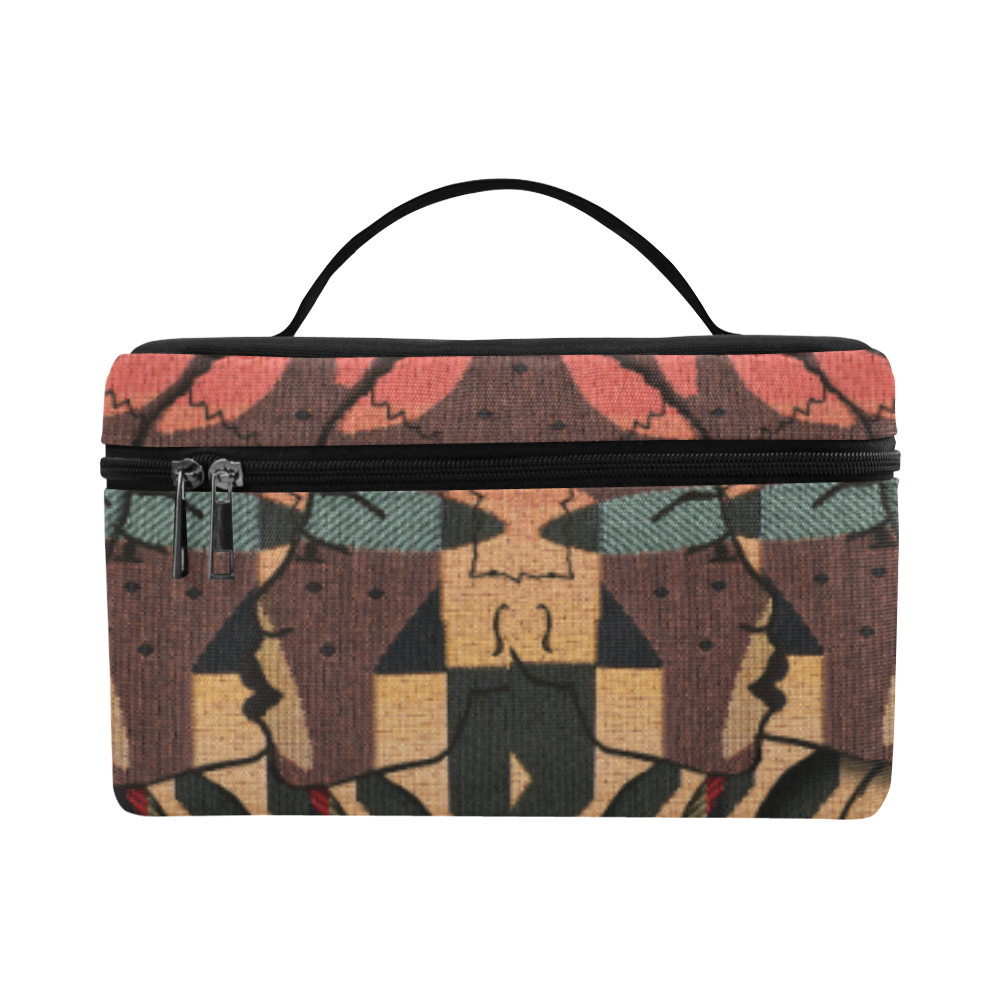 African tapestry design Cosmetic Bag/Large (Model 1658)