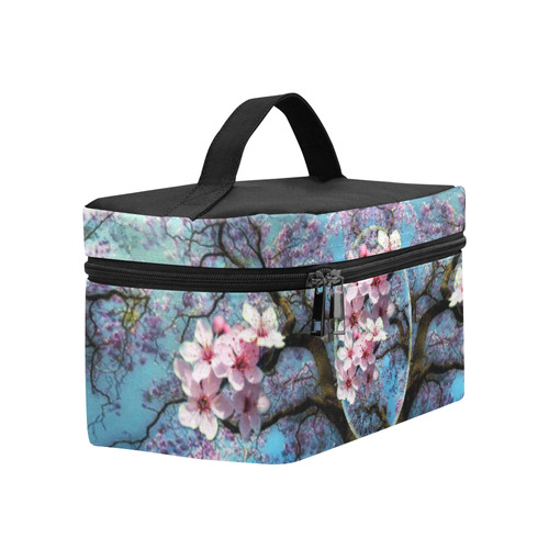 cherry blossoms Cosmetic Bag/Large (Model 1658)