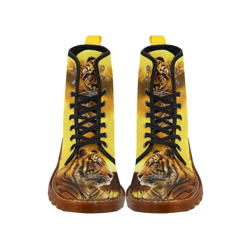 Tiger and Sunset Martin Boots For Men Model 1203H