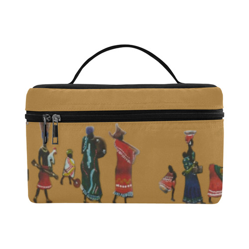 African procession Cosmetic Bag/Large (Model 1658)