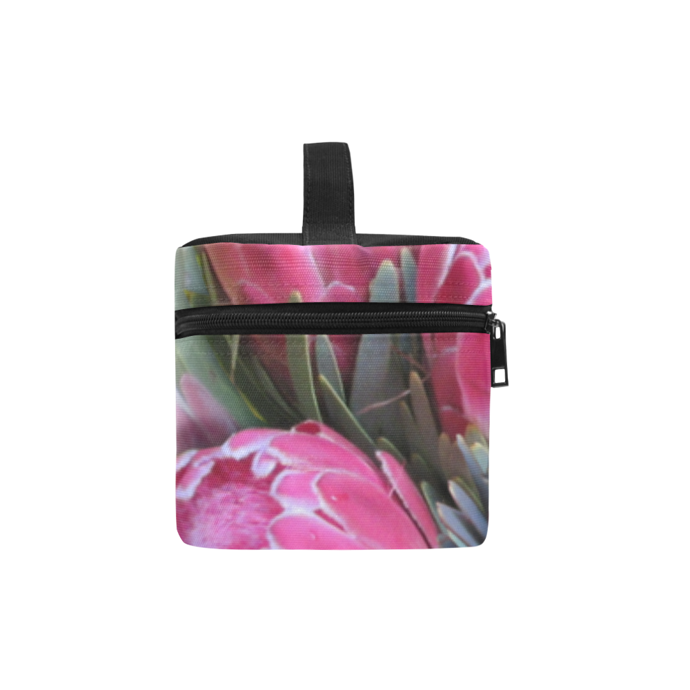 pink ice protea Cosmetic Bag/Large (Model 1658)