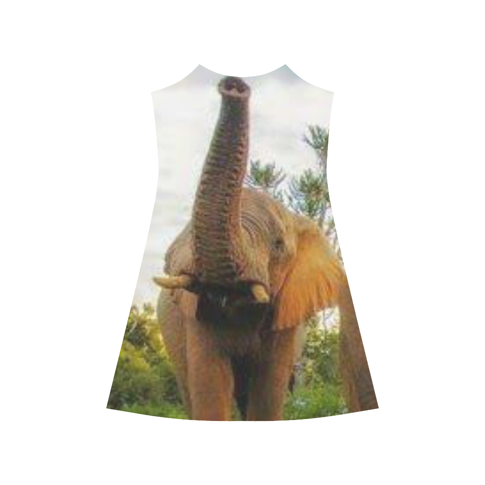 ELEPHANTS PICTURE DRESS Alcestis Slip Dress (Model D05)