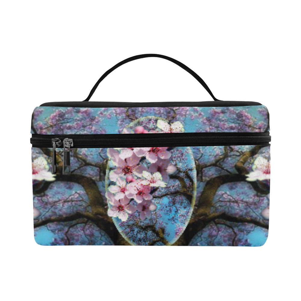 cherry blossoms Cosmetic Bag/Large (Model 1658)