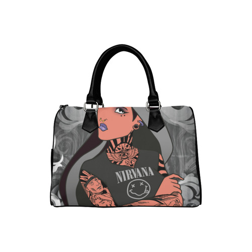 Sex Girl Boston Handbag (Model 1621)