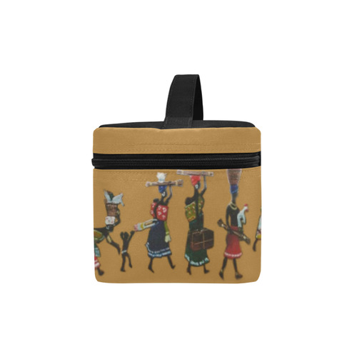 African procession Cosmetic Bag/Large (Model 1658)
