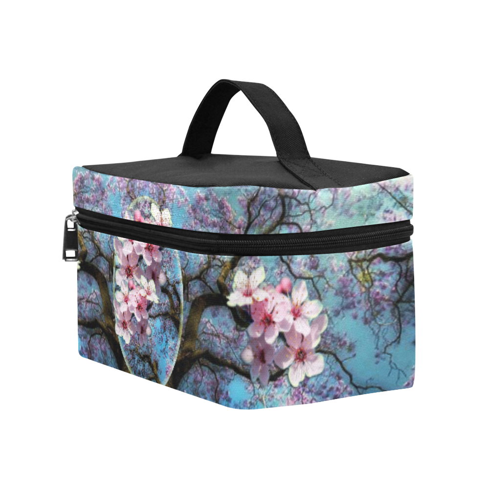 cherry blossoms Cosmetic Bag/Large (Model 1658)