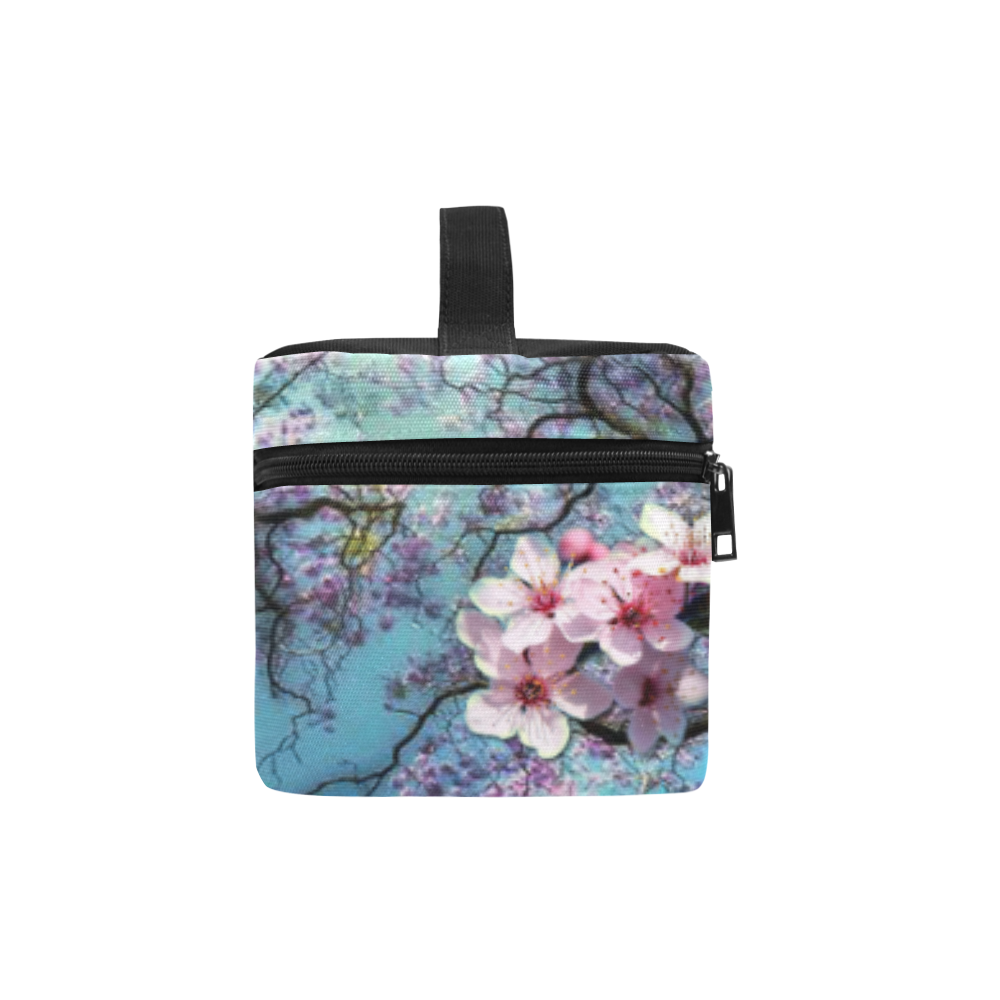 cherry blossoms Cosmetic Bag/Large (Model 1658)