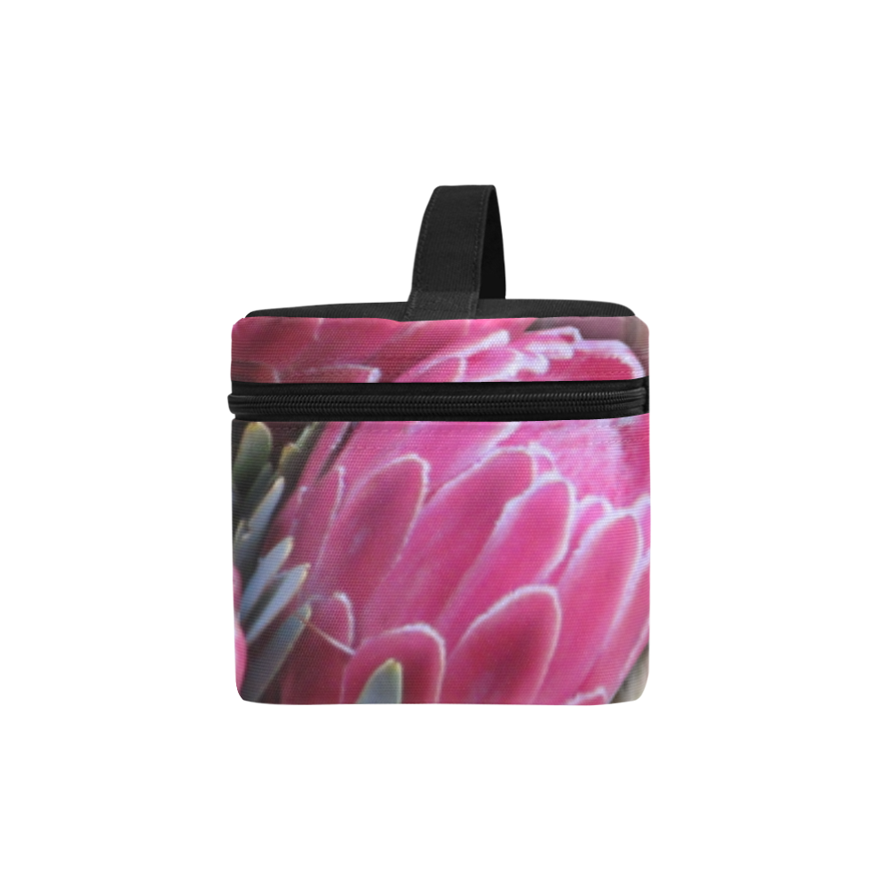 pink ice protea Cosmetic Bag/Large (Model 1658)