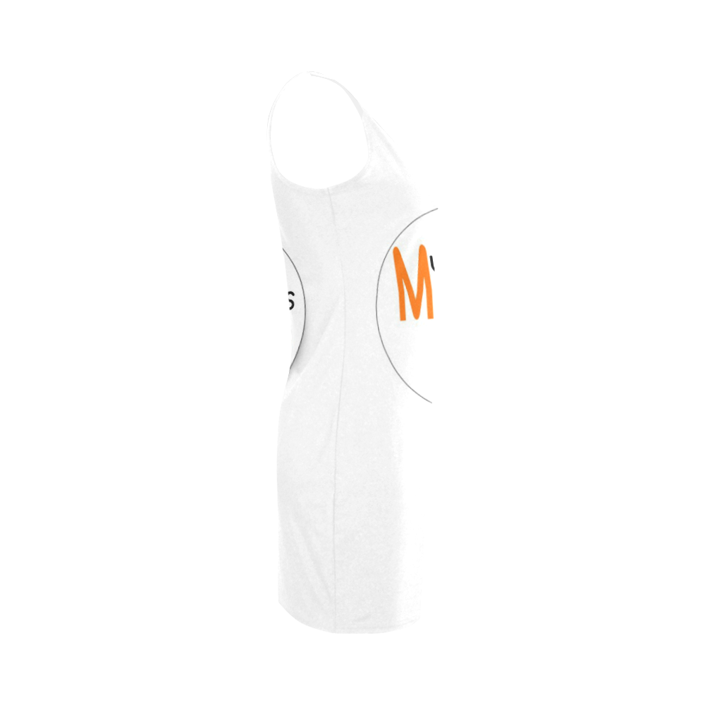 MULTIPLE SCLEROSIS AWARNESS WHITE DRESS SUMMER Medea Vest Dress (Model D06)