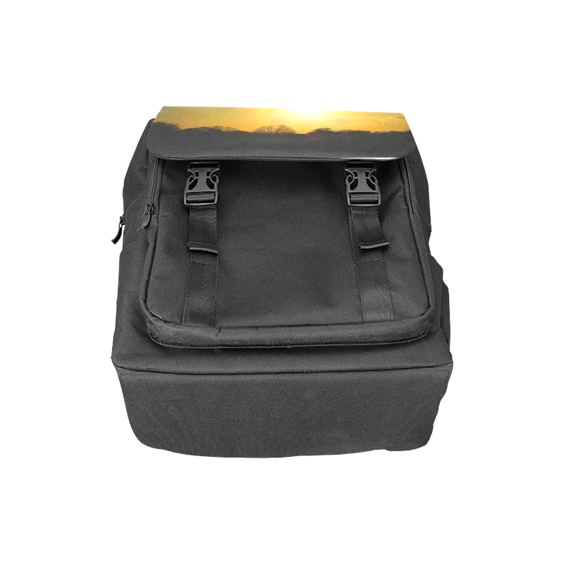 Golden sunset Casual Shoulders Backpack (Model 1623)