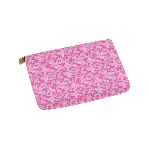 Shocking Pink Camouflage Pattern Carry-All Pouch 9.5''x6''