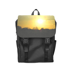 Golden sunset Casual Shoulders Backpack (Model 1623)