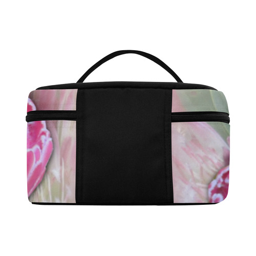 pink ice protea Cosmetic Bag/Large (Model 1658)