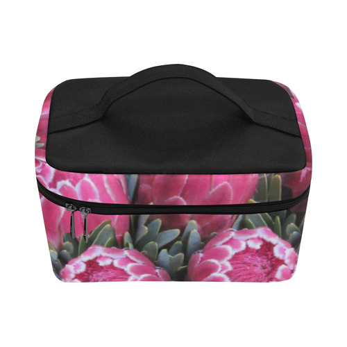 pink ice protea Cosmetic Bag/Large (Model 1658)