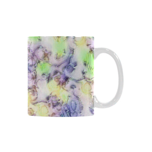 softly floral B by JamColors White Mug(11OZ)