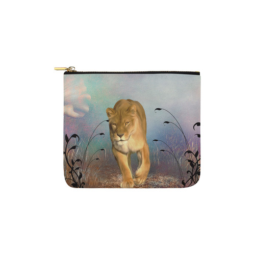 Wonderful lioness Carry-All Pouch 6''x5''