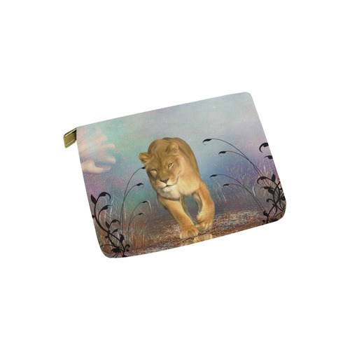 Wonderful lioness Carry-All Pouch 6''x5''