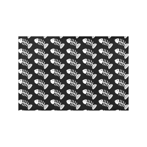 Fish Bones Pattern Placemat 12’’ x 18’’ (Set of 6)