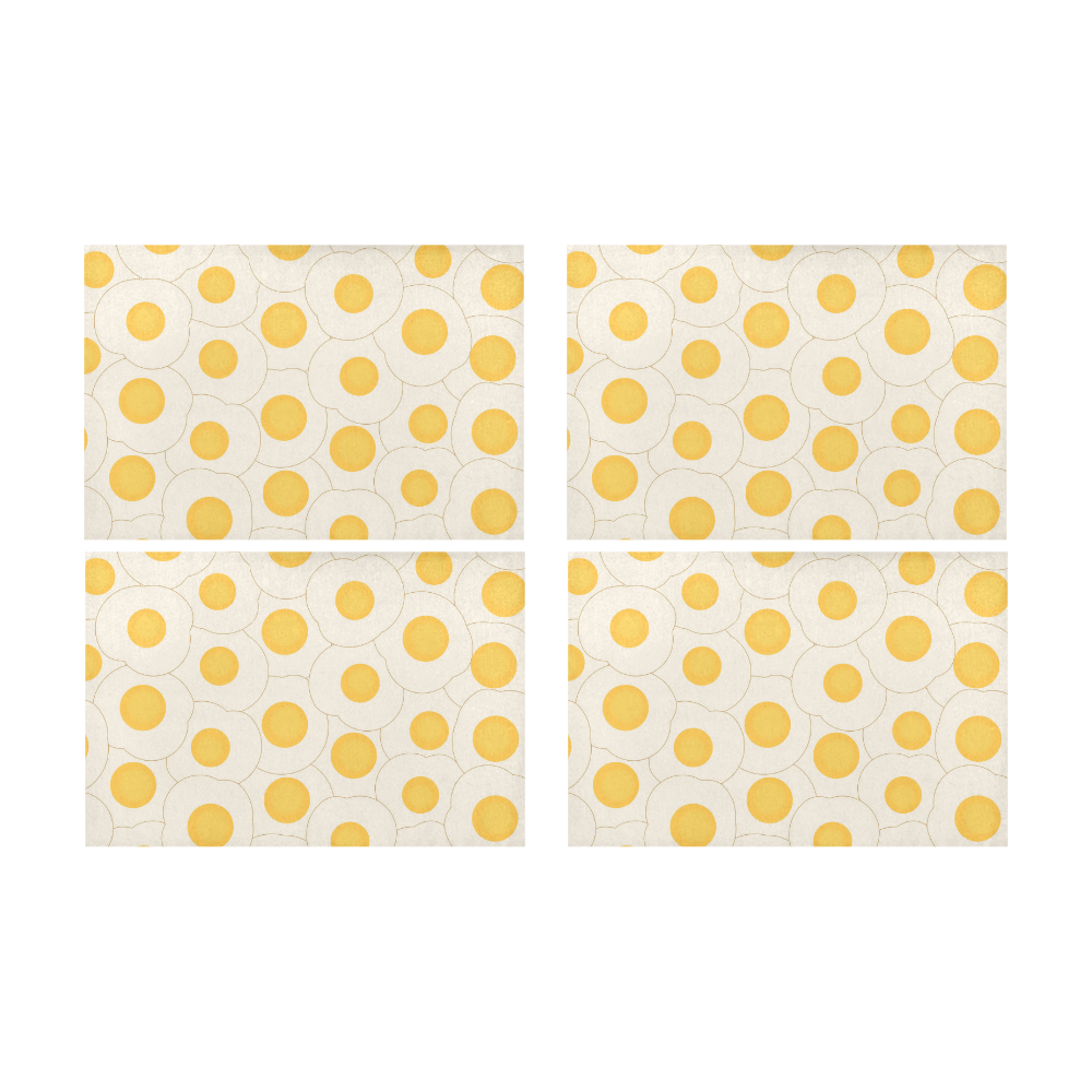 Fried Eggs Placemat 12’’ x 18’’ (Set of 4)