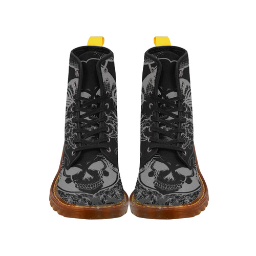 skull Martin Boots For Women Model 1203H