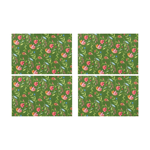 Sunny Garden I Placemat 12’’ x 18’’ (Set of 4)