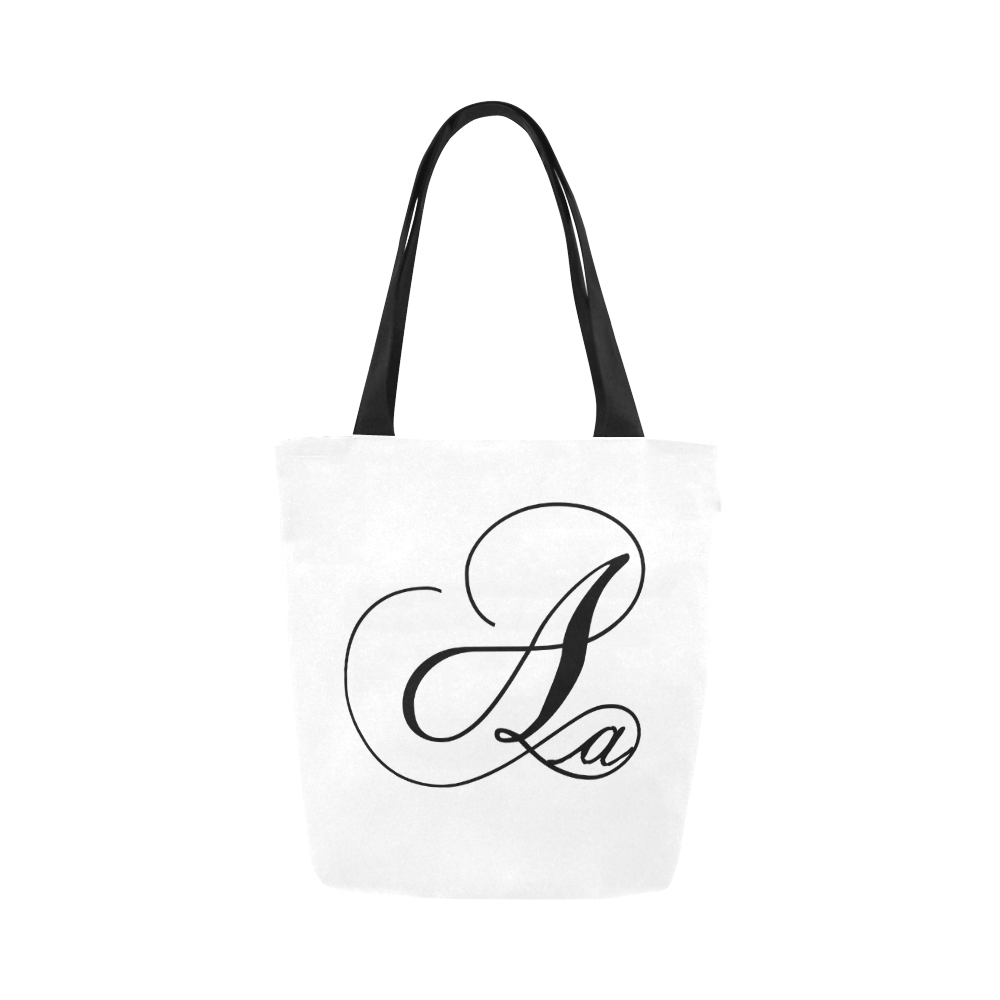 Alphabet A - Jera Nour Canvas Tote Bag (Model 1657)