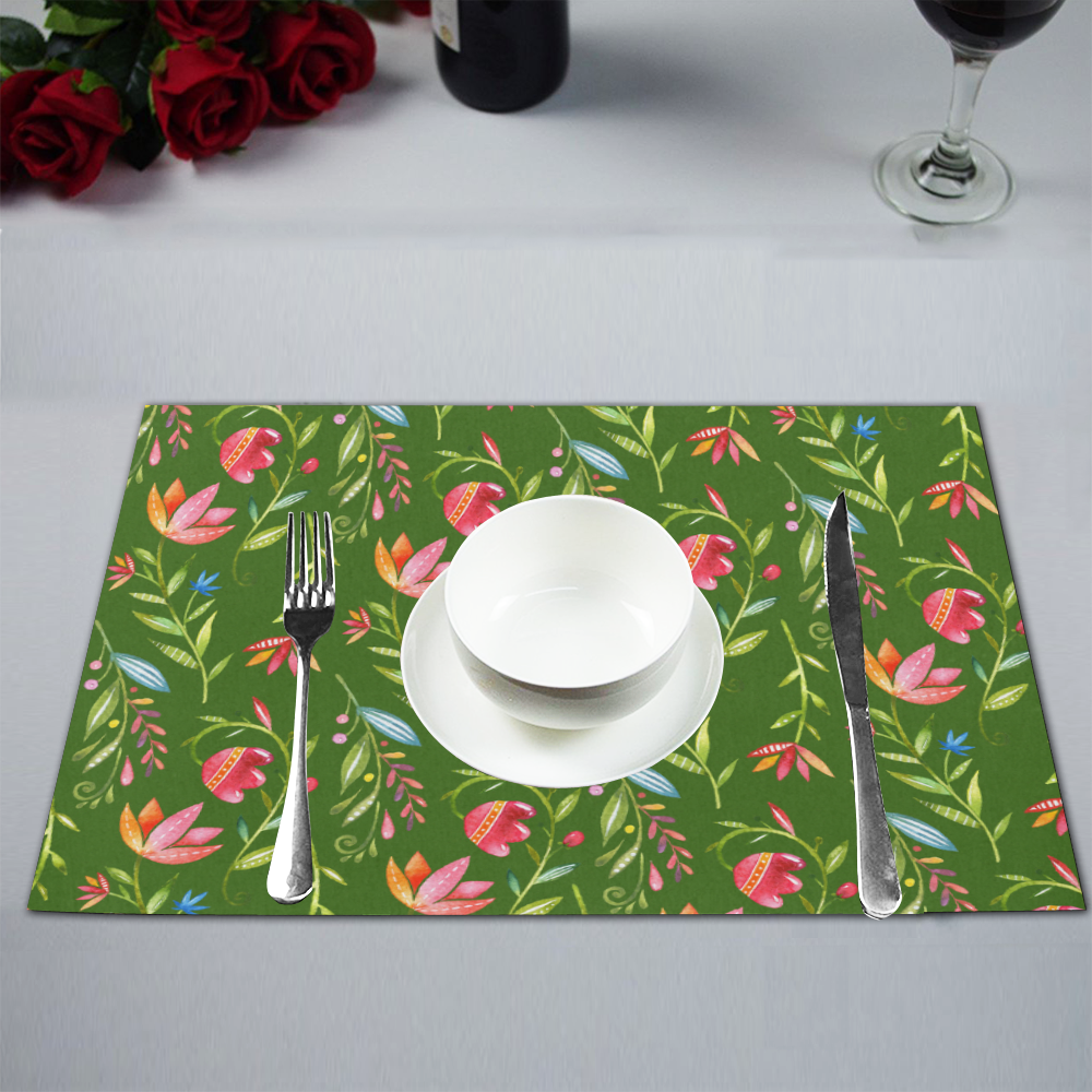 Sunny Garden I Placemat 12’’ x 18’’ (Set of 4)