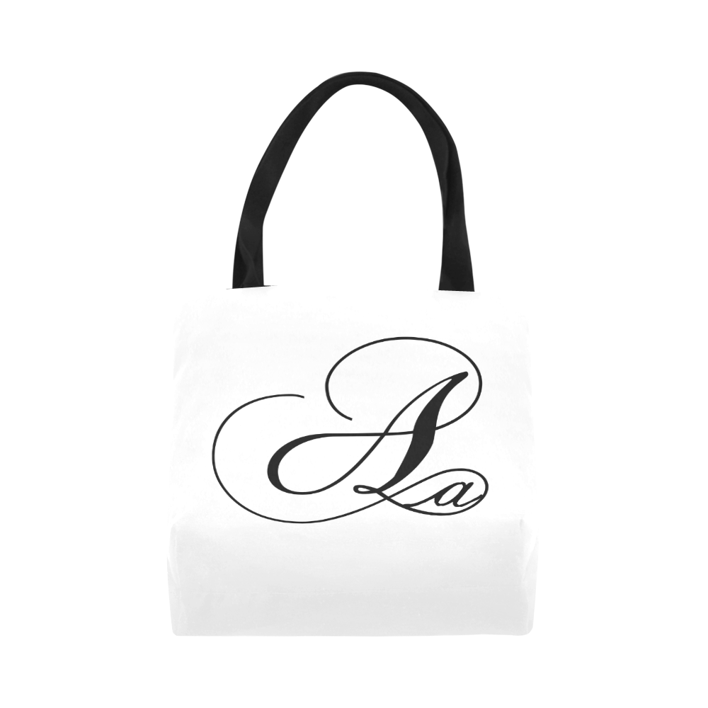 Alphabet A - Jera Nour Canvas Tote Bag (Model 1657)