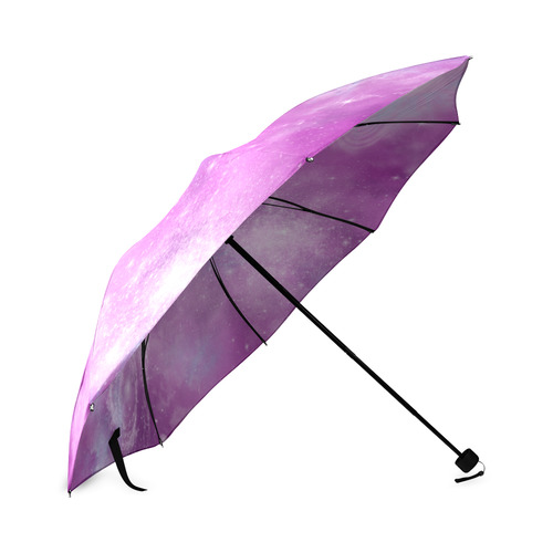 Pink Galaxy pastel goth Foldable Umbrella (Model U01)