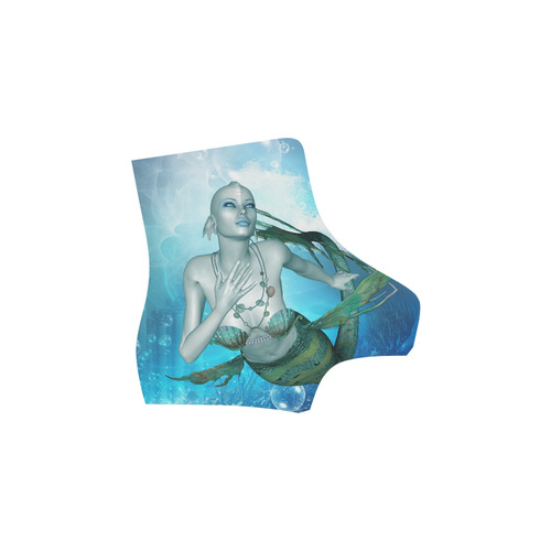 Wonderful mermaid in blue colors Martin Boots For Women Model 1203H