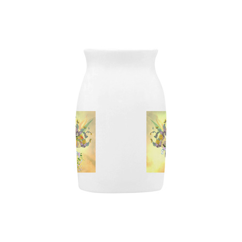 Toucan with flowers Milk Cup (Large) 450ml