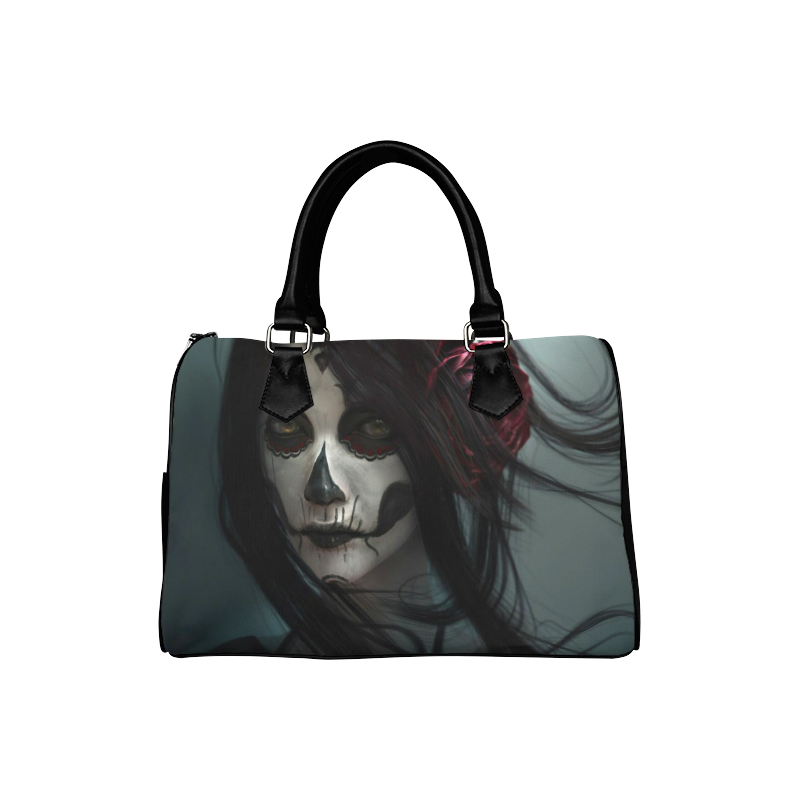 skull Boston Handbag (Model 1621)