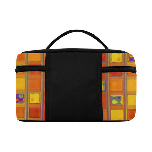 square rainbow Cosmetic Bag/Large (Model 1658)