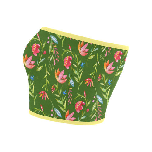 Sunny Garden I Bandeau Top