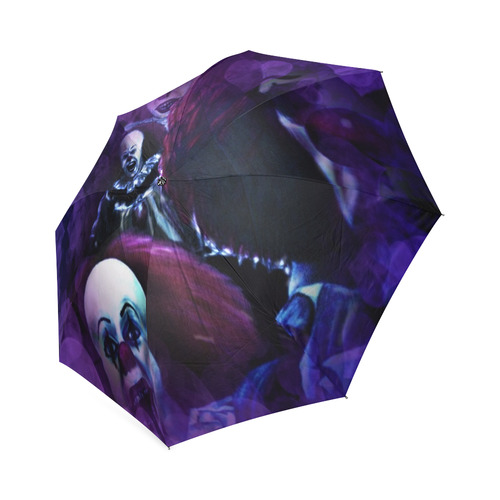 demon clown Foldable Umbrella (Model U01)