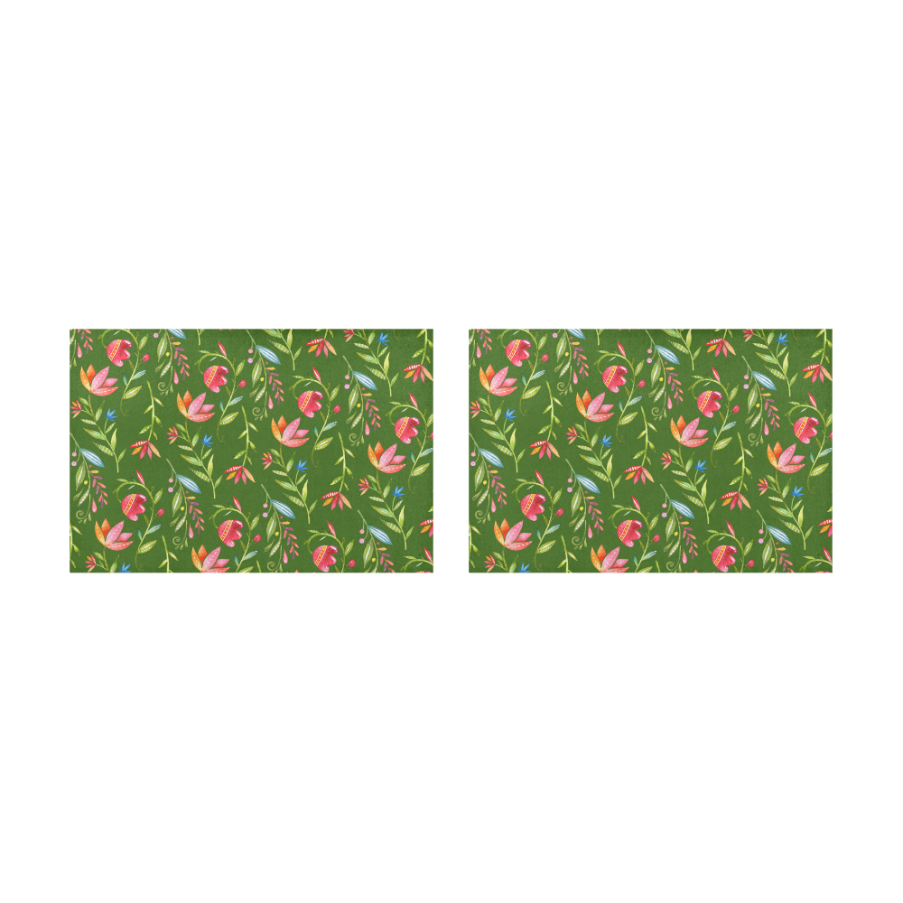 Sunny Garden I Placemat 12’’ x 18’’ (Set of 2)