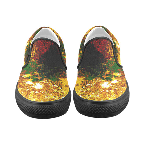 explosive Women's Slip-on Canvas Shoes (Model 019)