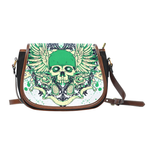 Skull Saddle Bag/Small (Model 1649)(Flap Customization)