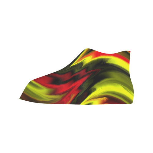 fractal waves B by JamColors Vancouver H Men's Canvas Shoes (1013-1)
