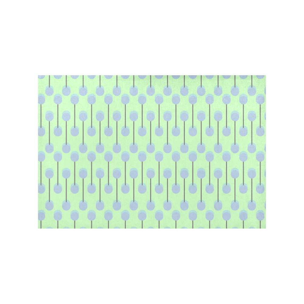 Pops Geometric Lines and Circles Placemat 12’’ x 18’’ (Set of 4)