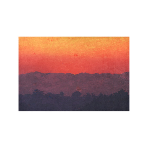 Five Shades of Sunset Placemat 12’’ x 18’’ (Set of 6)