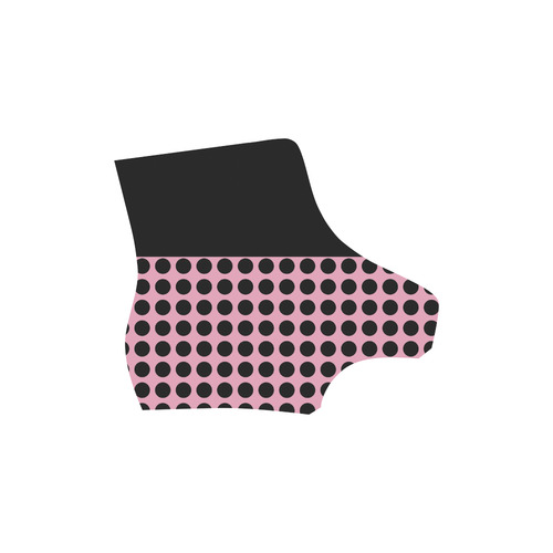 pink and black dots Martin Boots For Men Model 1203H