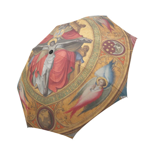 Jesus on Cross Auto-Foldable Umbrella (Model U04)