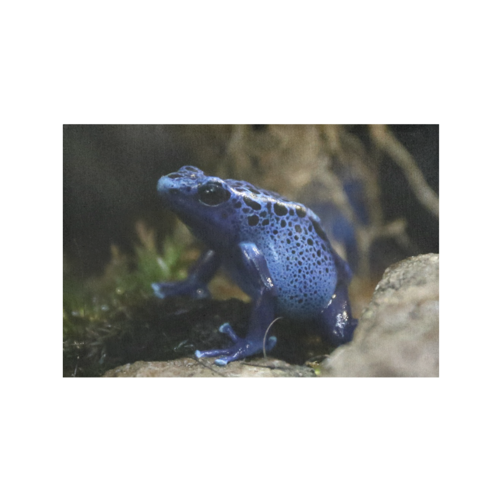 Blue Poison Arrow Frog Placemat 12’’ x 18’’ (Set of 6)