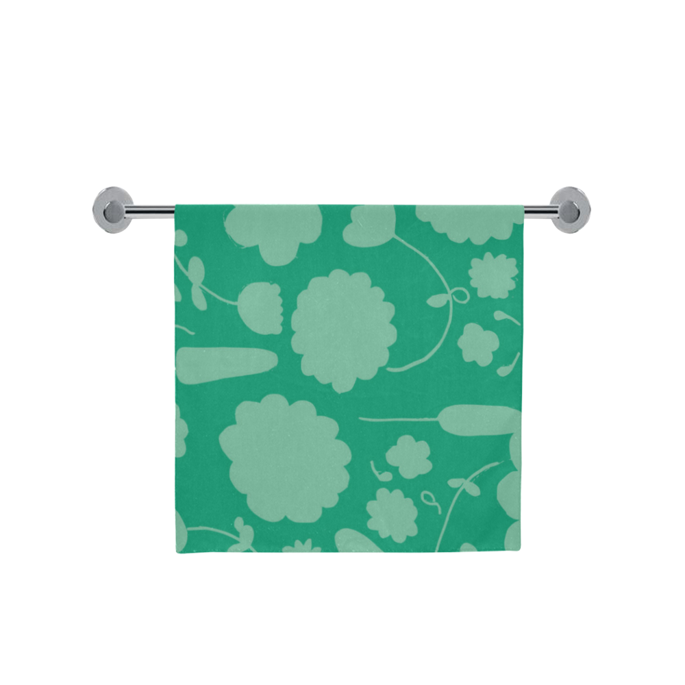 spring flower green Bath Towel 30"x56"